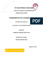 Portafolio de Evidencias, Fundamentos de Contabilidad- Valdivieso Mendez