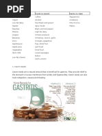 Gastitis Foods To Eat