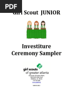 Junior Investiture Ceremony Sampler PDF