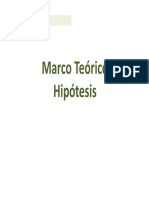 MarcoTeorico Hipotesis Nov2011