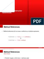 Lesson 1-5: Method and Constructor References