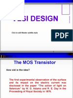 VLSI DESIGN: MOS TRANSISTOR