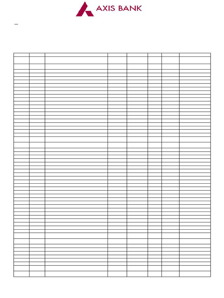 Axis Bank Statement 916020016900949 PDF Debit Card Banks