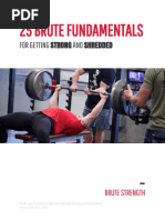 Download Mens - 25 Brute Fundamentals for Getting Strong and Shreddedpdf by Boris Cehlo Cehlarik SN324487739 doc pdf