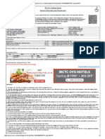 Irctcs E Ticketing Service Electronic Reservation Slip (Personal User)