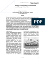 Studi Eksperimental Kapal Payang