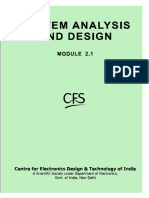 System Analysis and Design by Cfs