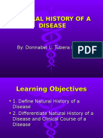 II. Natural History of A Disease