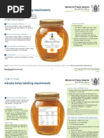 7710073 2014 Guide to Meet Honey Labelling Requirements