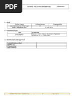 General Policy For IT Services IT IT 1 May 2016: G P ITS