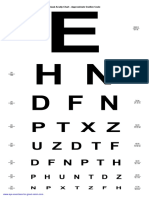 Snellen Chart