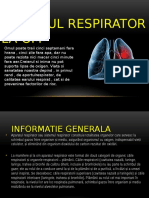 Sistemul Respirator La Om