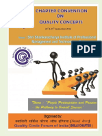 QCFI 7th Chapter Convention on Quality Concepts in Raipur
