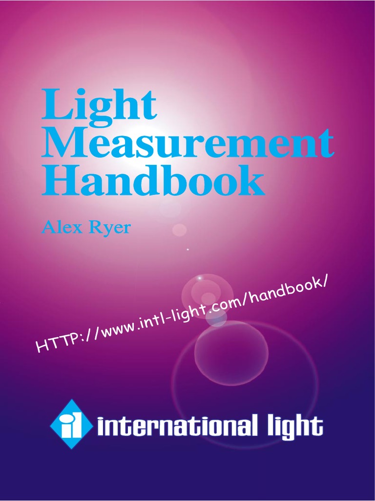 Light Measurement Handbook PDF PDF Lens (Optics) Ultraviolet