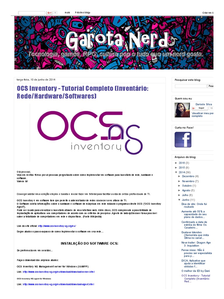 Tutorial OCS Inventory Completo | PDF | Protocolo de transferência de ...