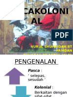 PASCAKOLONIAL Baru