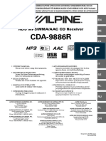 Alpine Manual 9886 GREEK