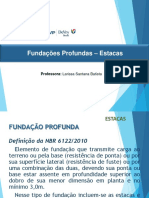 Fundações profundas - Estacas