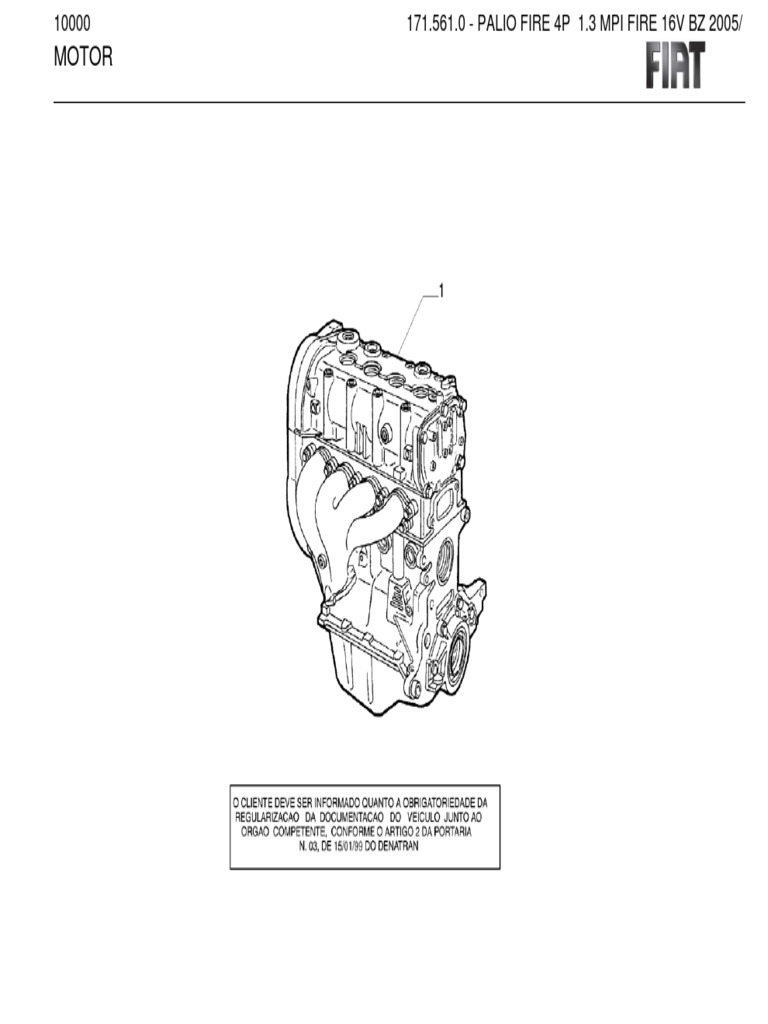 Fiat Palio FIRE 1.3 16V Despiece PDF Gear Screw