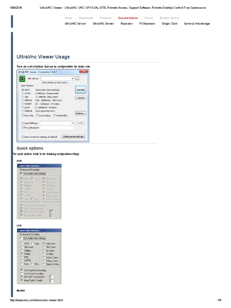 UltraVNC Viewer - UltraVNC VNC OFFICIAL SITE, Remote Access, Support