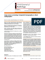 Lung Cancer Screening