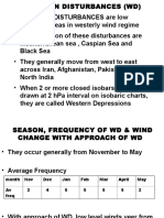 Western Disturbances: Low Pressure Systems Affecting North India