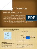 Prsentasi Hukum II Newton