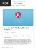 Learn AngularJS With These 5 Practical Examples - Tutorialzine