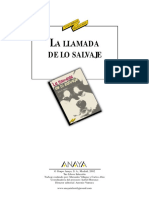 La Llamada de Lo Salvaje-Trabajo de Anaya