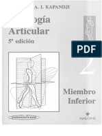 2. Fisiologia Articular - Miembro Inferior