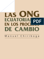 Libro Las Ong Ecuatorianas en Los Procesos de Cambio