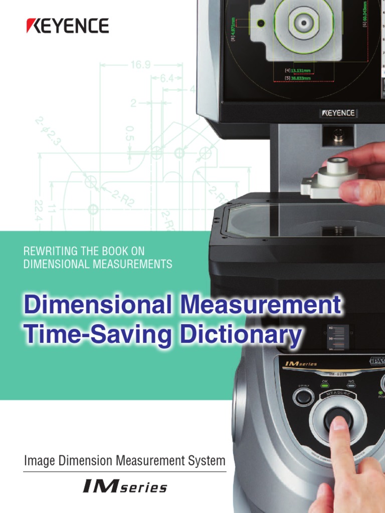 Dimensional Measurement Time-Saving Dictionary: Image Dimension ...