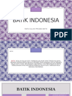 Batik Indonesia.