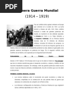 Primera Guerra Mundial