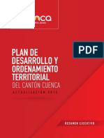 Resumen Ejecutivo Plan de Desarrollo y Ordenamiento Territorial 