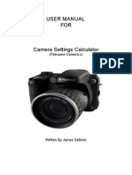 User Manual FOR: (Filename Camera.c)