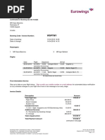 Passenger Receipt: Booking Code / Invoice Number