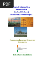 Bhadrawati Project Information Memorandum (PIM)