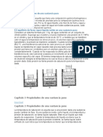 Propiedades de una sustancia pura