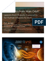 NASA FISO Presentation: Telerobotics From Mars Orbit - Lessons From Robotic Exploration For Human Missions To Mars