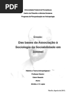 Ensaio Simmel