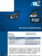 ARC Journal of Ophthalmology