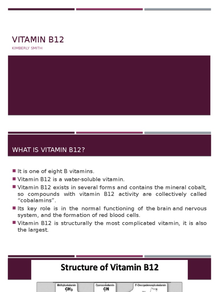 Vitamin B12 PDF Vitamin B12 Stomach