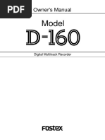 d160 Owners Manual PDF