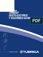 Catalogo Tubrica (Ducto Eléctrico y Telefonico ASTM.
