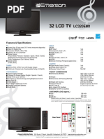 Emerson 32 LCD TV LC320EM1