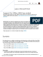 Atalhos de Teclado para o Microsoft Word PDF