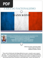 A Era Do Nacionalismo