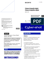 Manual Camara Cybershot