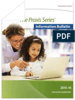 Praxis Information Bulletin
